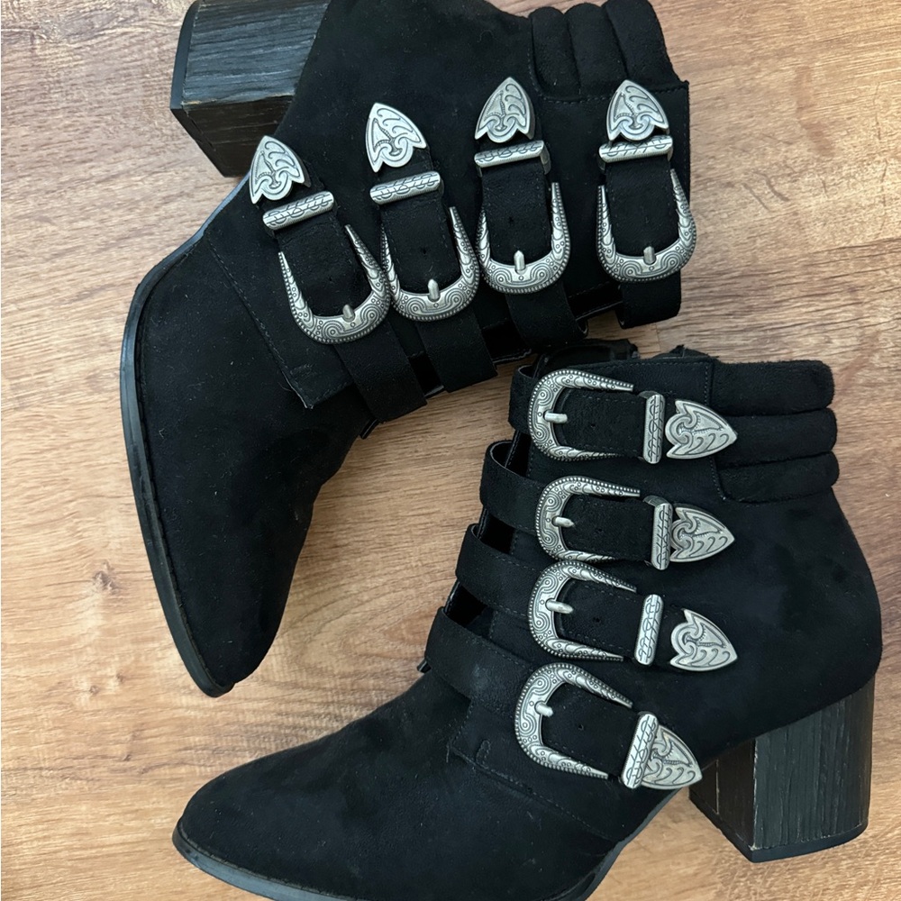 Buckled Booties